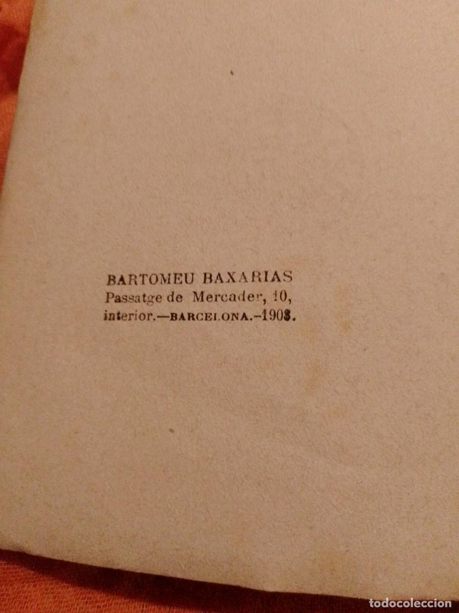 Libros antiguos: ELS MESTRES CONTISTES 1908 VOLUM 1 - Foto 5