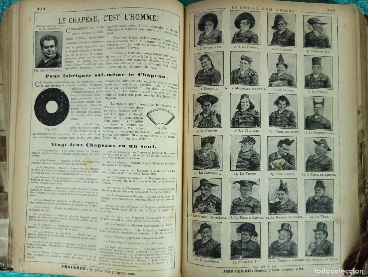 Libros antiguos: Antiguo libro ALMANACH HACHETTE 1897. Edici&oacute;n completa. - Foto 5