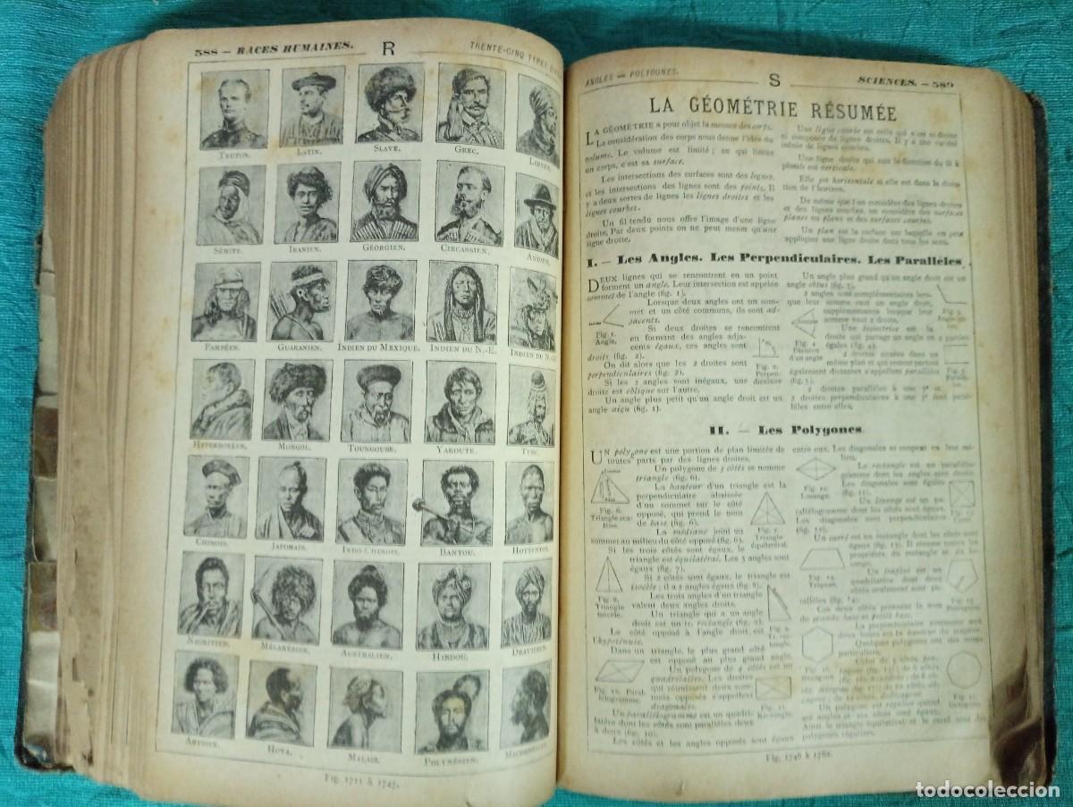Libros antiguos: Antiguo libro ALMANACH HACHETTE 1897. Edici&oacute;n completa. - Foto 6