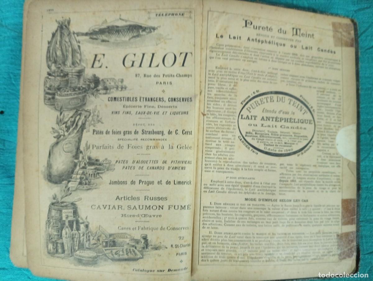Libros antiguos: Antiguo libro ALMANACH HACHETTE 1897. Edici&oacute;n completa. - Foto 7