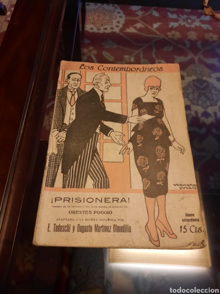 Libros antiguos: LOS CONTEMPOR&Agrave;NEOS. PRISIONERA! - Foto 1
