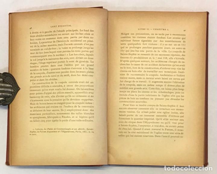 Libros antiguos: LART BYZANTIN. - BAYET, C. - Foto 4