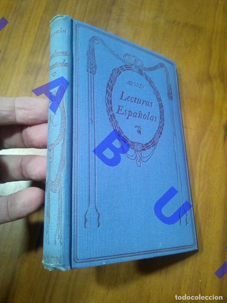 Libros antiguos: AZORIN LECTURAS ESPA&Ntilde;OLAS FIRMAS ANT PROP W10 - Foto 1