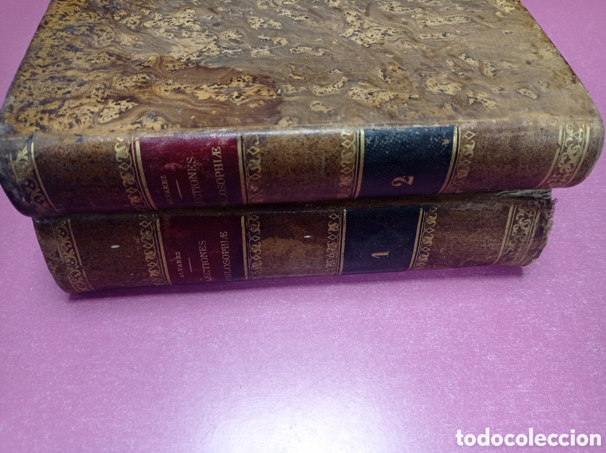 Libros antiguos: Libros antiguos &Aacute;lvarez Lectiones Philosophiae - Foto 6
