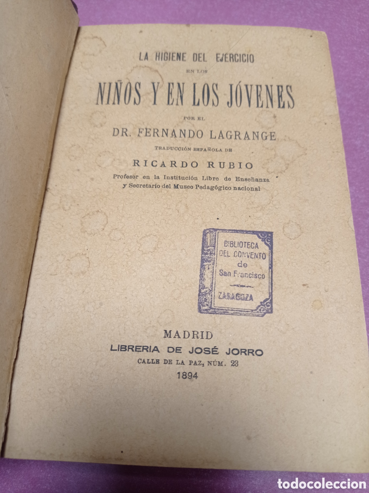 Libros antiguos: Higiene en los ni&ntilde;os y los j&oacute;venes 1894 - Foto 6