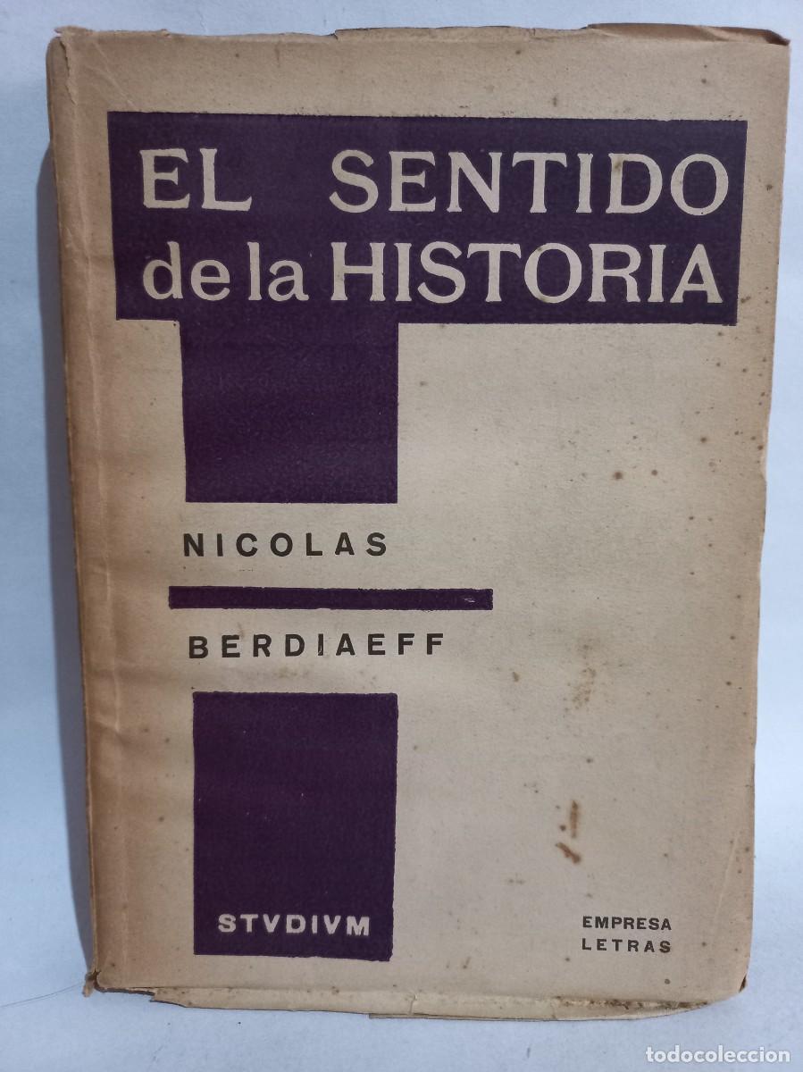 Libros antiguos: Nicolas Berdiaeff - El Sentido de la Historia - 1936 - Foto 1