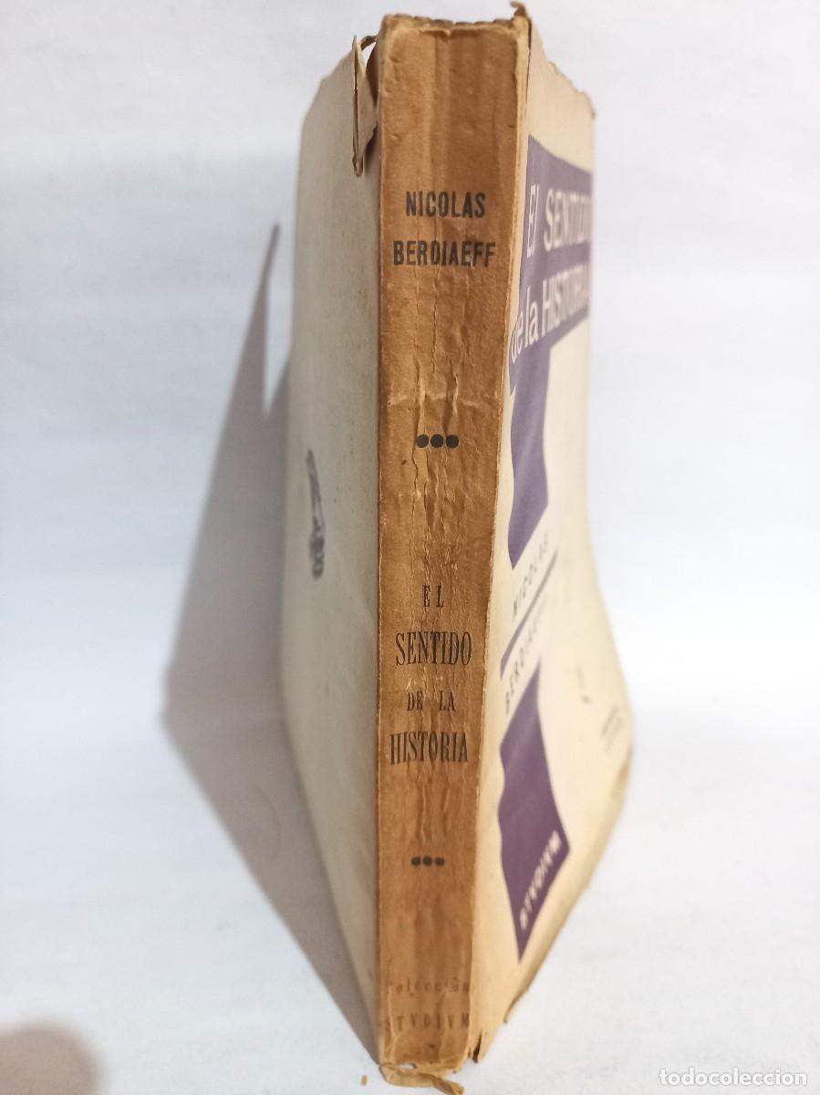 Libros antiguos: Nicolas Berdiaeff - El Sentido de la Historia - 1936 - Foto 2