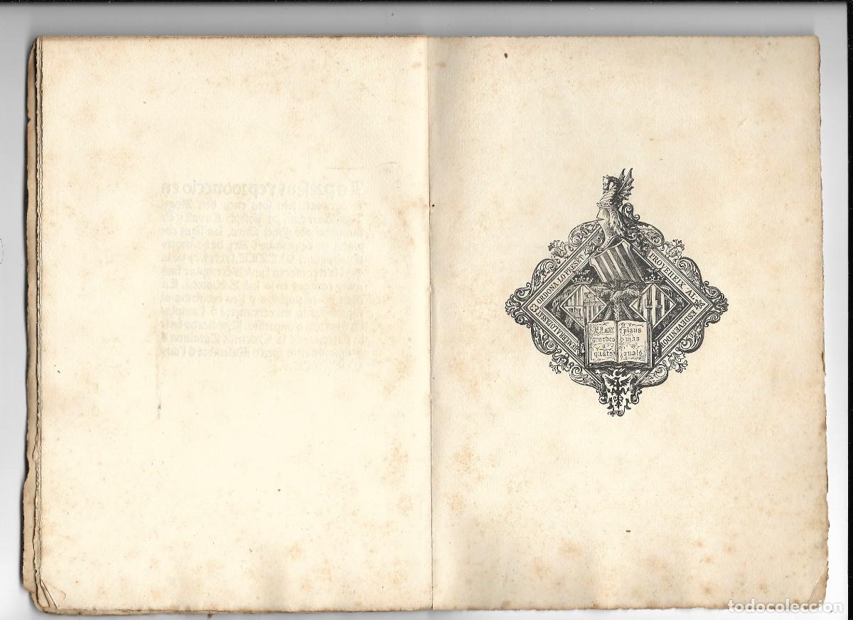 Libros antiguos: &rdquo;Art de be morir&rdquo; Facs&iacute;mil del a&ntilde;o 1905 - Foto 4