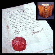 Libros antiguos: AÑO 1780 LIBRO PREMIADO CON MANUSCRITO Y SELLO LACRADO PRIMERA EDICIÓN GUÍA DE HUMANISTAS MUY RARO