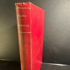 Libros antiguos: 1898 - CURSÓ DE TOPOGRAFÍA. Lote 374858714