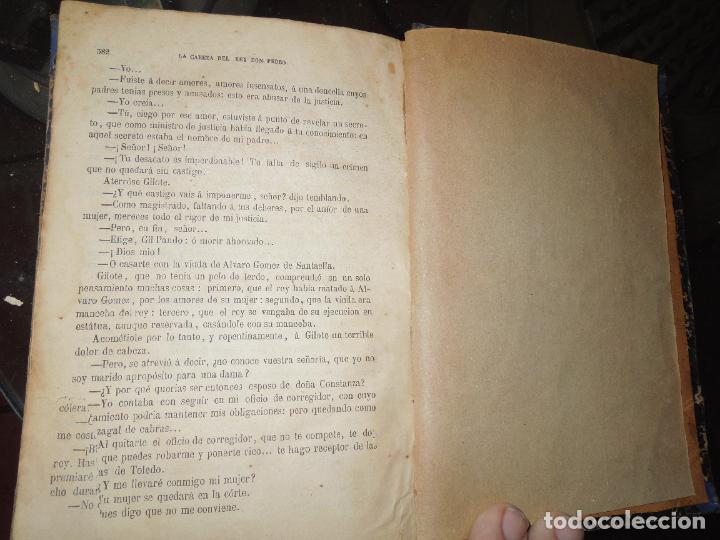 Libros antiguos: LA CABEZA DEL REY DON PEDRO. - Foto 2