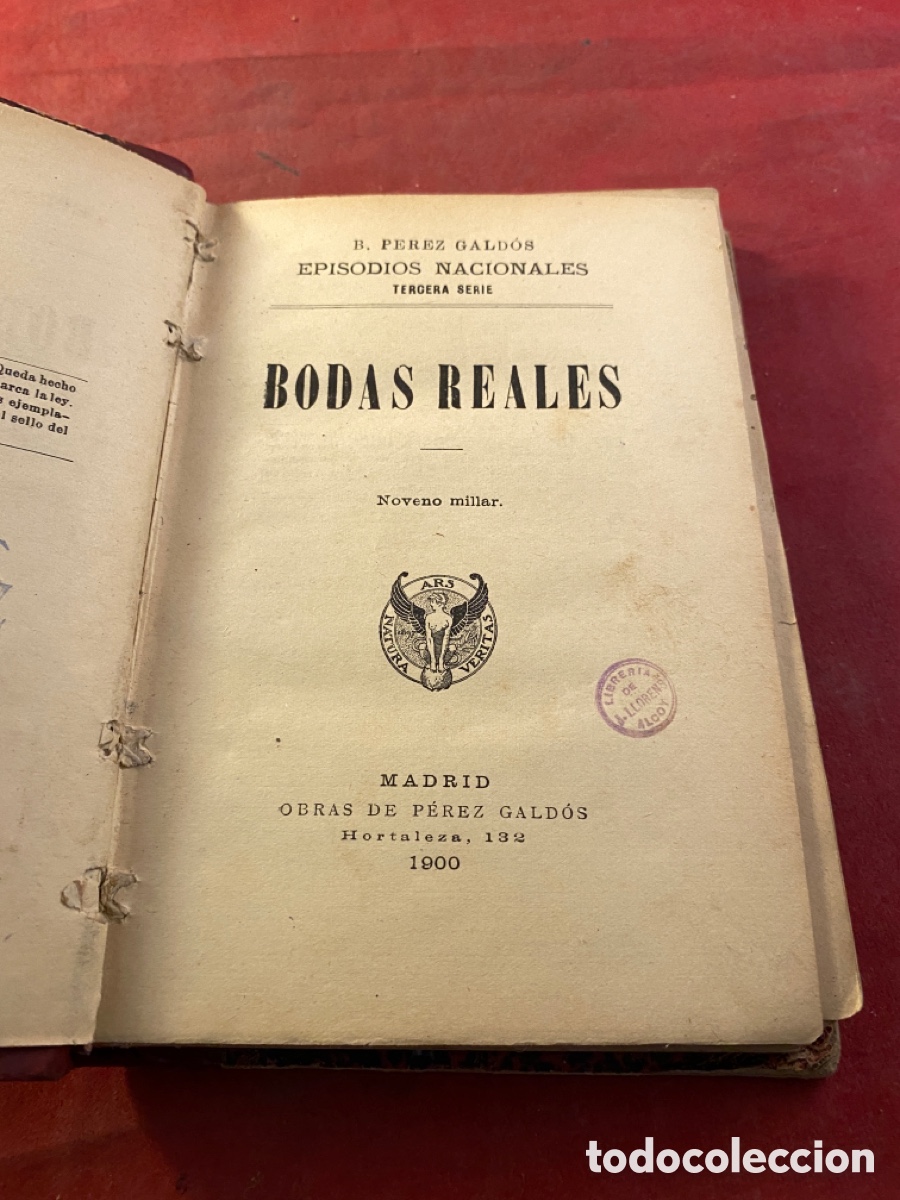 Libros antiguos: BODAS REALES 1900 - Foto 1