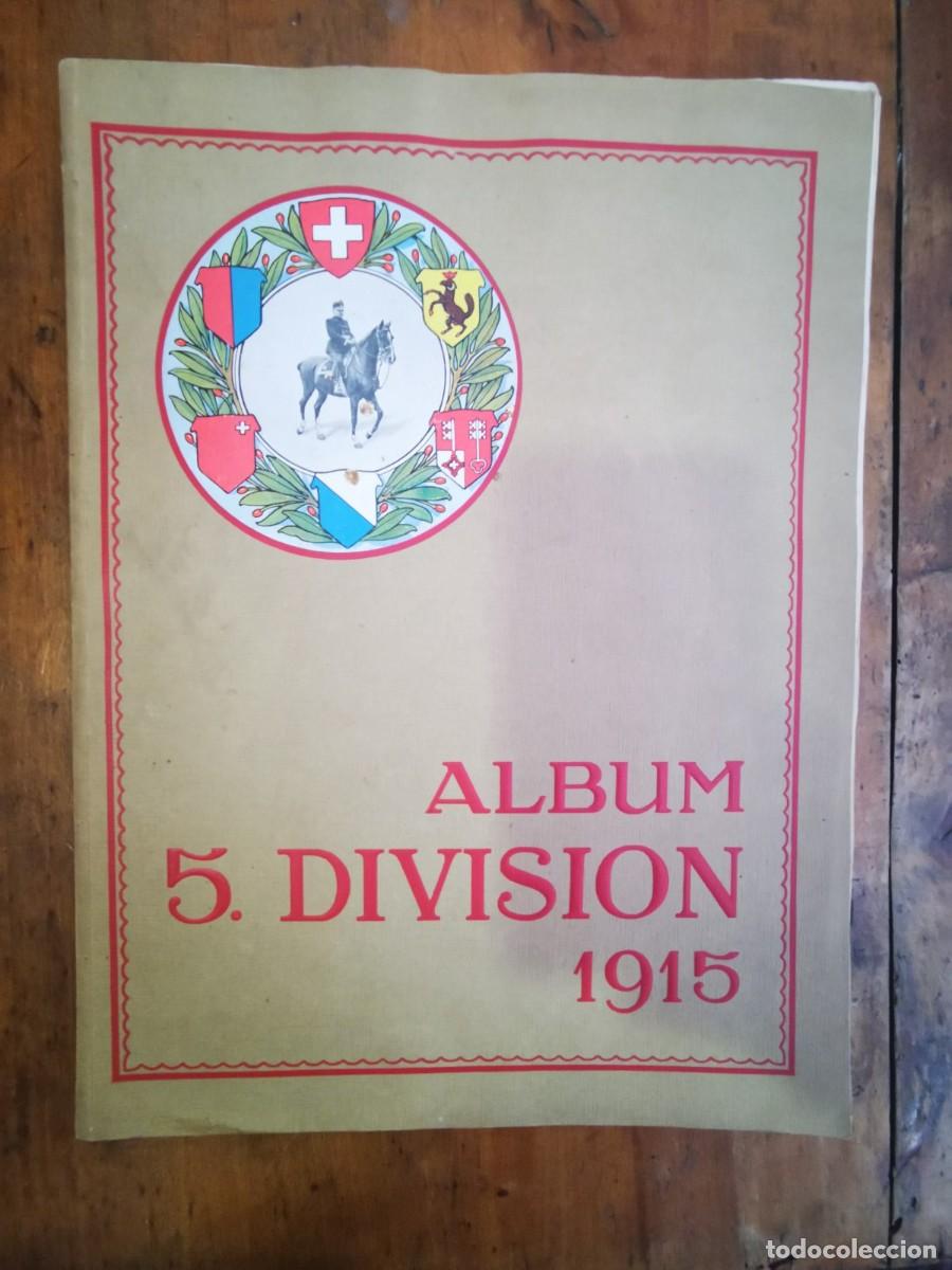 Libros antiguos: &Aacute;LBUM: 5. Divisi&oacute;n, 1915 - Foto 1