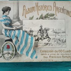 Libros antiguos: RARO EJEMPLAR: ALBUM HISTORICO ARGENTINO. CENTENARIO ARGENTINO. COLECCIÓN CUADROS FORTUNY.. Lote 375914364