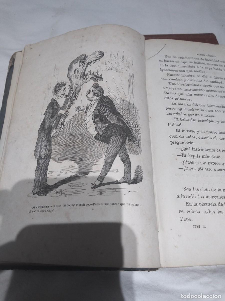 Libros antiguos: Libro Museo c&oacute;mico 1864 - Foto 5