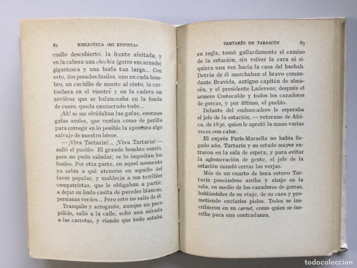 Libros antiguos: ALFONSO DAUDET // TARTAR&Iacute;N DE TARASC&Oacute;N // CALPE - Foto 4