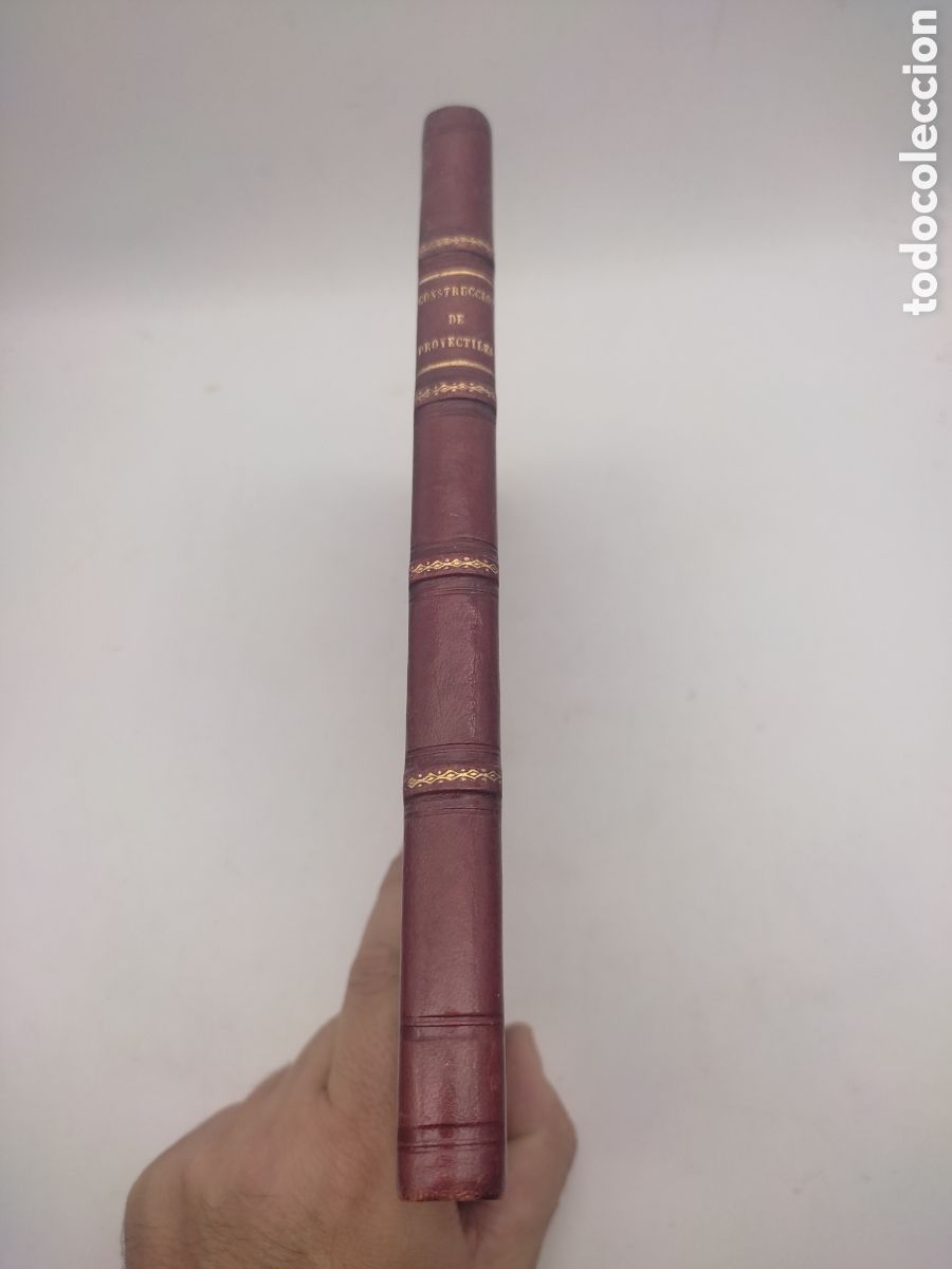 Libros antiguos: Construcci&oacute;n de proyectiles de artilleria 1895 y proyectiles punta s&oacute;lida 1892 - Foto 2