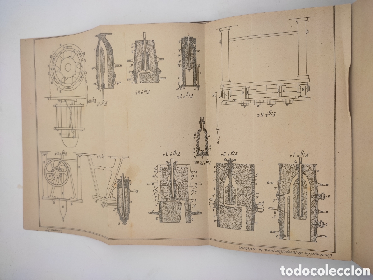 Libros antiguos: Construcci&oacute;n de proyectiles de artilleria 1895 y proyectiles punta s&oacute;lida 1892 - Foto 9