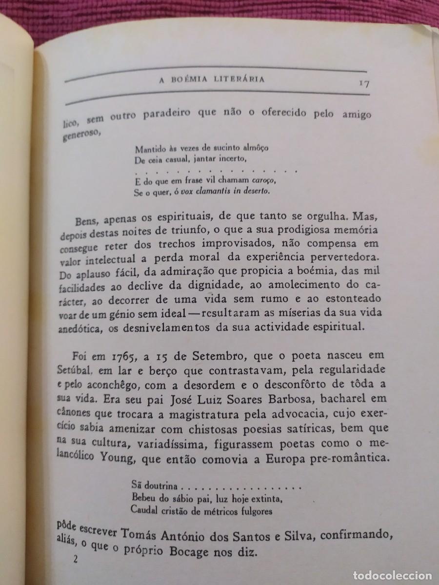Libros antiguos: 1936. Bocage. Hernani Cidade. - Foto 6