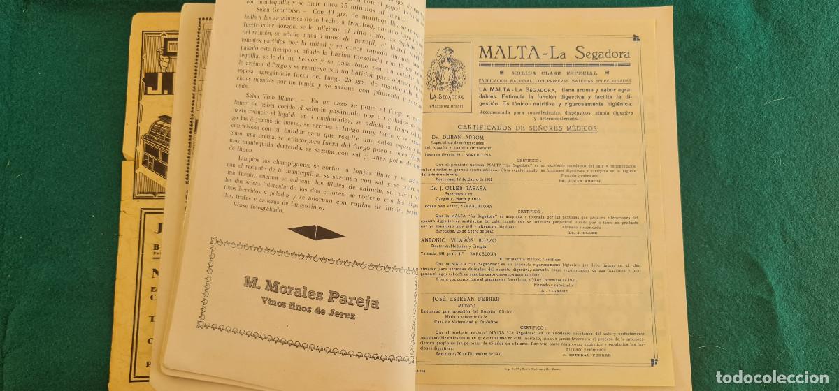 Libros antiguos: LIBRO MENAGE (1935) RECETAS - RW - Foto 4