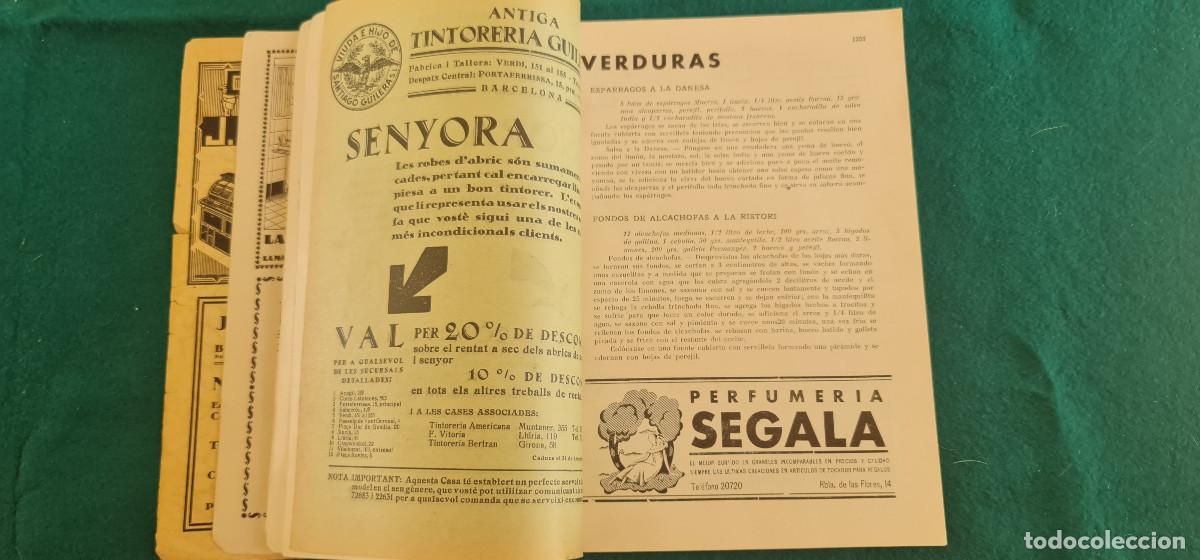 Libros antiguos: LIBRO MENAGE (1935) RECETAS - RW - Foto 5