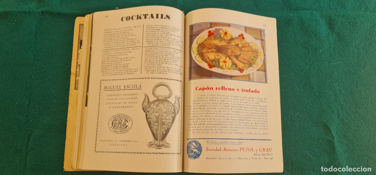 Libros antiguos: LIBRO MENAGE (1935) RECETAS - RW - Foto 7