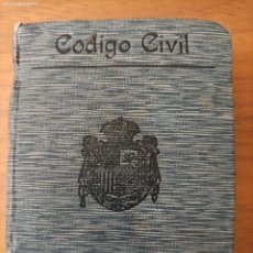 Libros antiguos: LIBRO. CODIGO CIVIL. DE 1888, BIBLIOTECA DE DERECHO VIGENTE. III EDITORIAL SATURNINO CALLEJA,