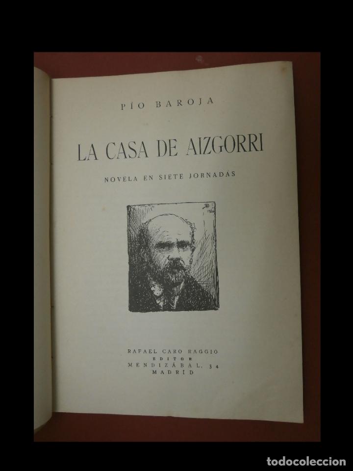 Libros antiguos: La casa de Aizgorri. Pio Baroja - Foto 3