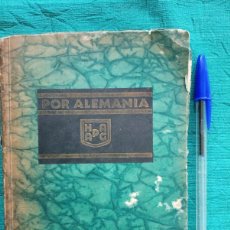 Libros antiguos: ANTIGUO LIBRO POR ALEMANIA. HAMBURGO 1925.. Lote 377527839
