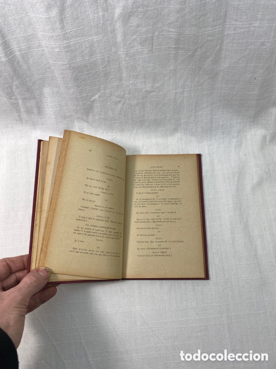 Libros antiguos: Saynet Trist en tres actes. A. Guimer&aacute; - Foto 7