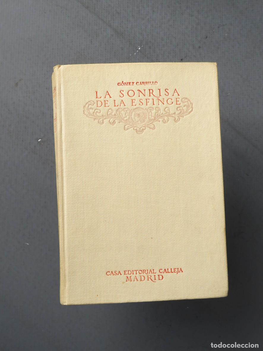 Libros antiguos: LA SONRISA DE LA ESFINGE. E. G&Oacute;MEZ CARRILLO. MADRID 1917 - Foto 1