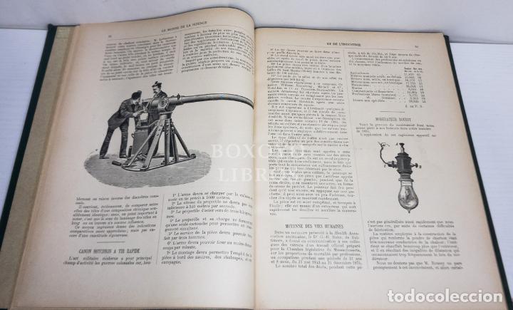 Libros antiguos: Le monde de la science et de lindustrie. 1885 - Foto 3