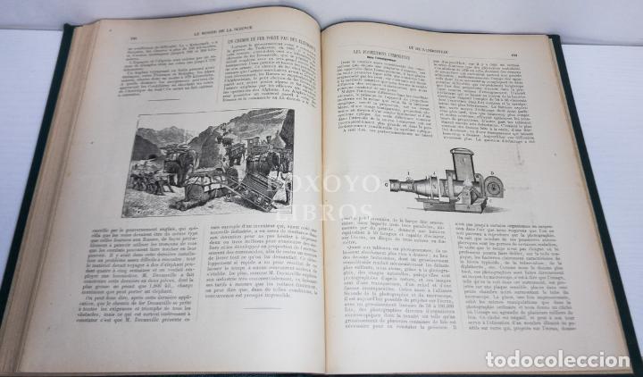 Libros antiguos: Le monde de la science et de lindustrie. 1885 - Foto 6
