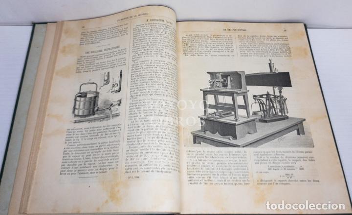 Libros antiguos: Le monde de la science et de lindustrie. 1884 - Foto 4