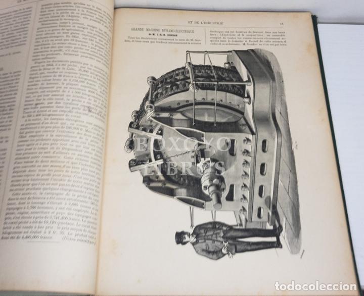 Libros antiguos: Le monde de la science et de lindustrie. 1883 - Foto 3