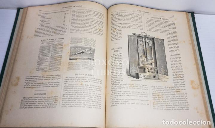 Libros antiguos: Le monde de la science et de lindustrie. 1883 - Foto 5