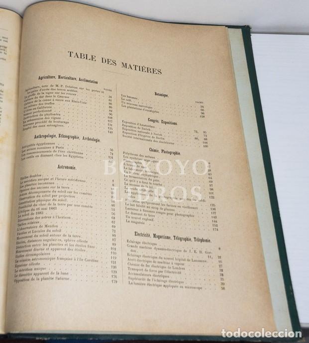 Libros antiguos: Le monde de la science et de lindustrie. 1883 - Foto 6