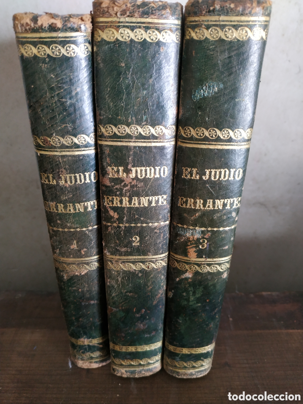 Libros antiguos: El Jud&iacute;o errante 3 tomos - Foto 1