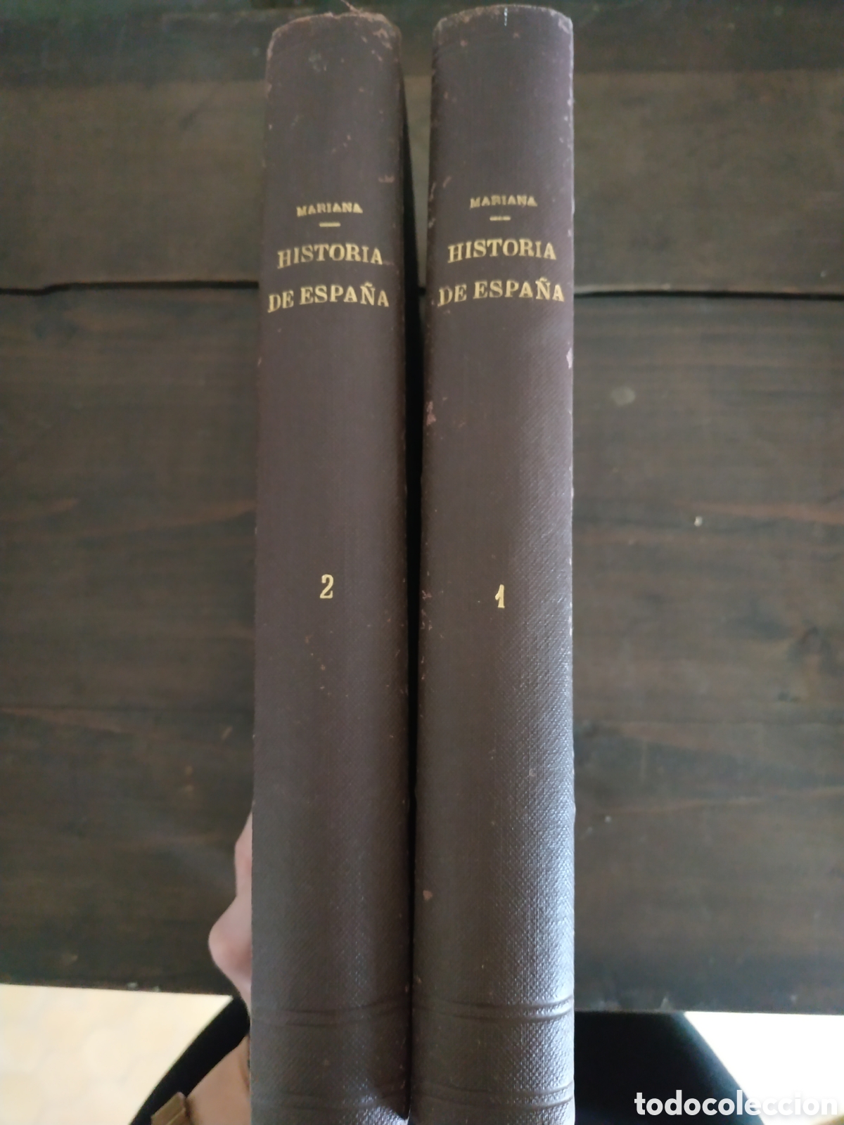 Libros antiguos: Historia de Espa&ntilde;a 2 tomos 1852 - Foto 1