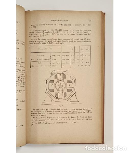 Libros antiguos: PROBL&Egrave;MES D&rsquo;&Eacute;LECTRICIT&Eacute;: SOLUTIONNAIRE. GABRIEL, Edmond. Librairie G&eacute;n&eacute;rale. 1920. - Foto 3