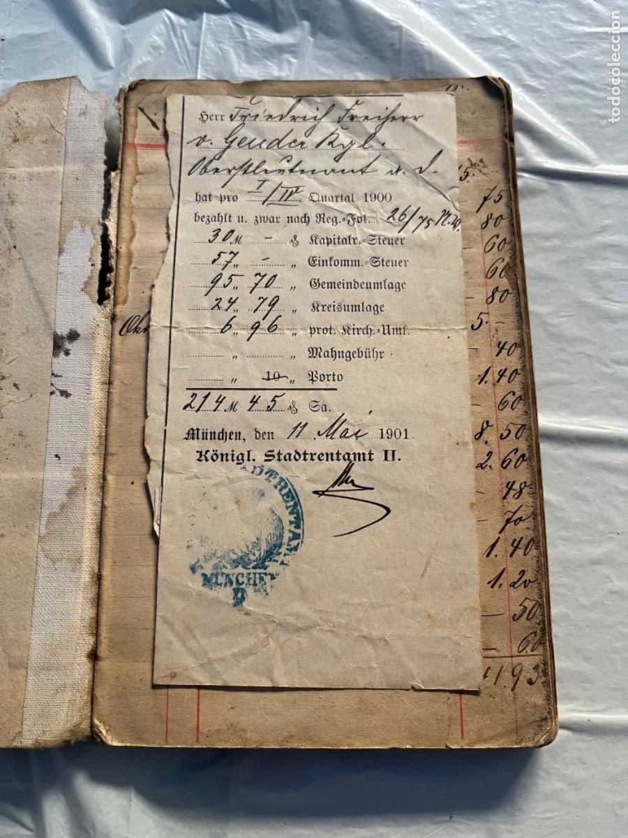 Libros antiguos: Ik5. LIBRO CUENTAS 1894-1898 - Foto 2