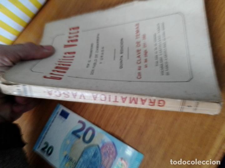 Libros antiguos: Gram&aacute;tica Vasca. Zamarripa y Uraga. 1933 - Foto 2