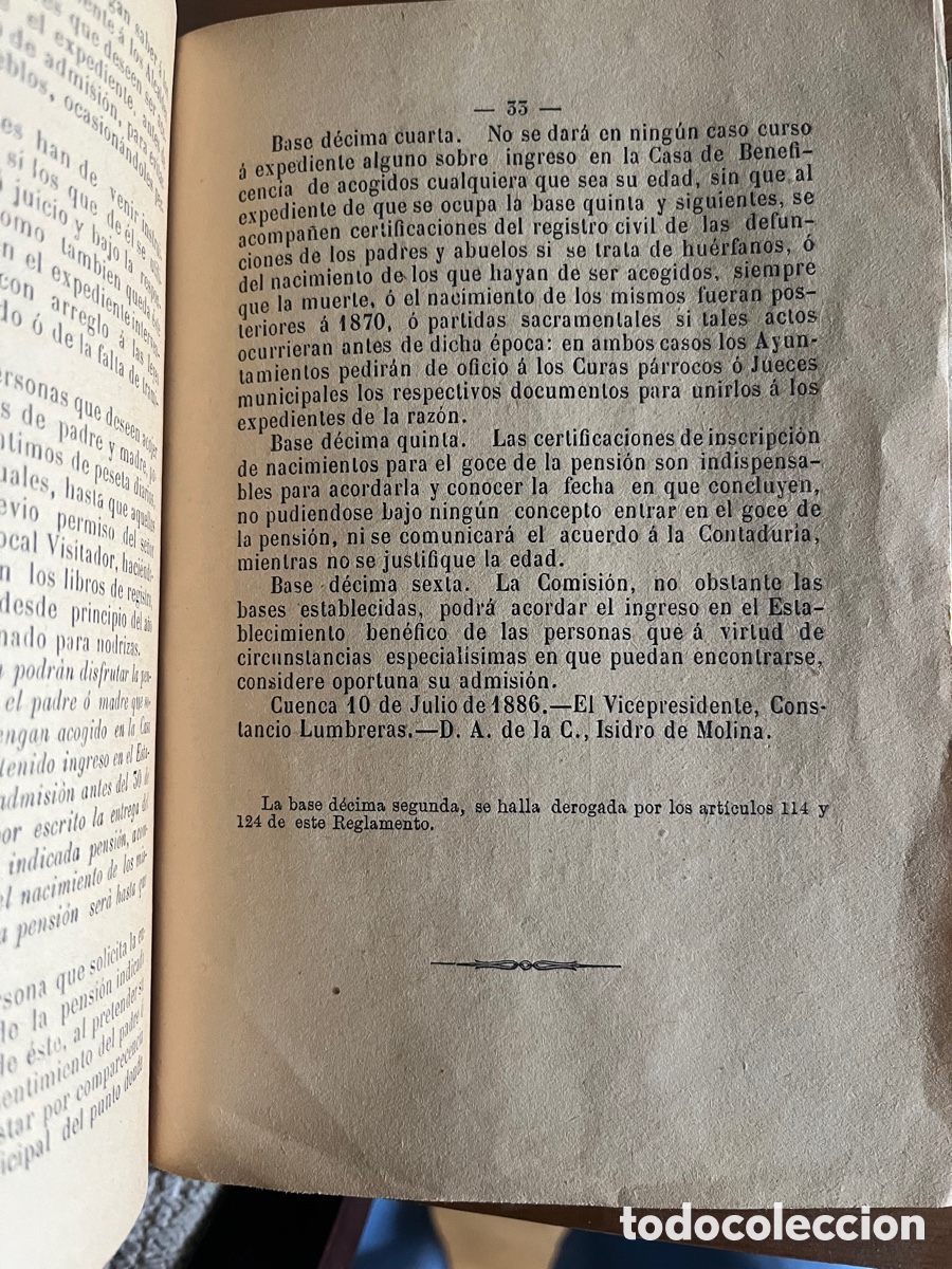 Libros antiguos: Cuenca 1890 - Foto 3