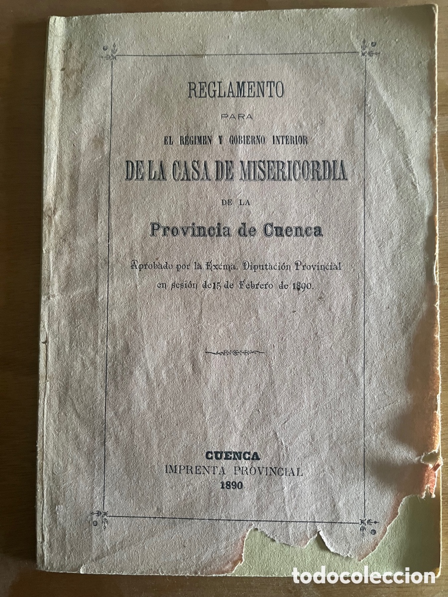 Libros antiguos: Cuenca 1890 - Foto 1