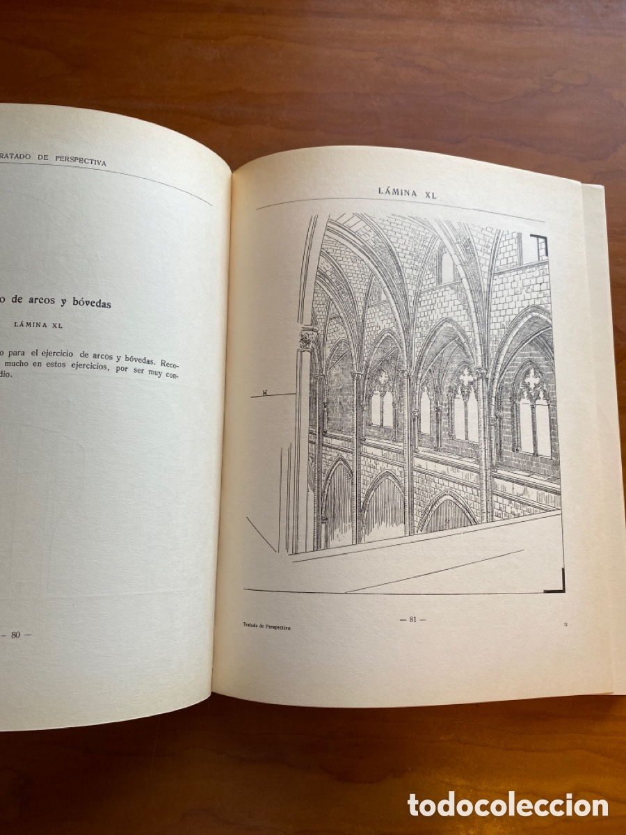 Libros antiguos: Tratado de perspectiva . J. Vidal y Vidal - Foto 2