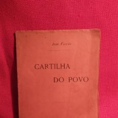 Libros antiguos: 1909. CARTILHA DO POVO. JOSÉ FALCÃO.