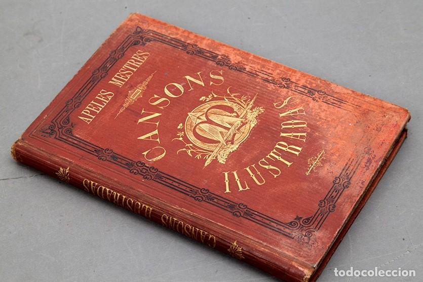 Libros antiguos: APELES MESTRES - CANSONS ILUSTRADAS - 1870 - Foto 3