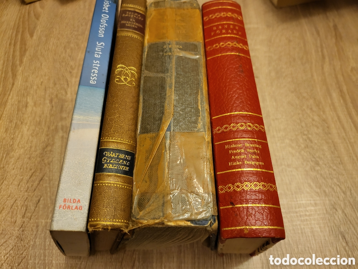 Libros antiguos: Lote libros suecos - Foto 8