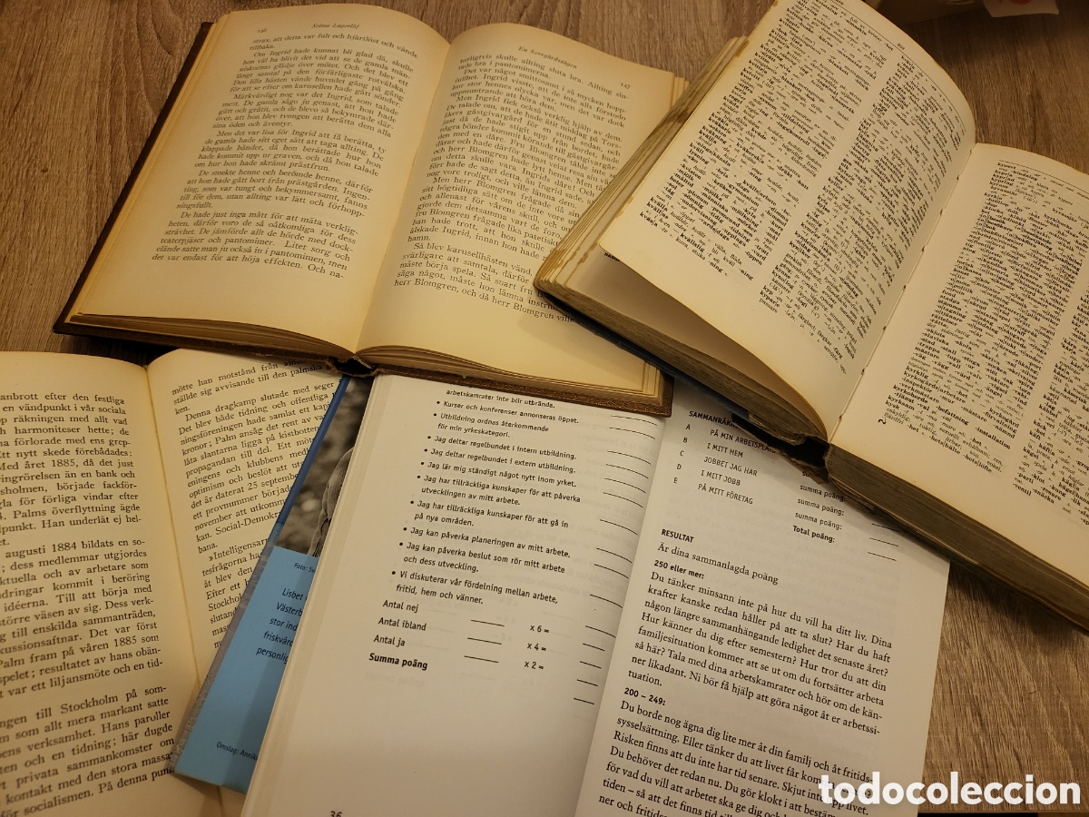 Libros antiguos: Lote libros suecos - Foto 9