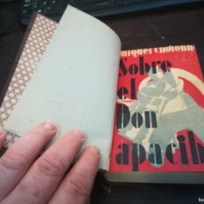Libros antiguos: SOBRE EL DON APACIBLE / MIGUEL CHOLOKHOV / 1930 CENIT / CMA70. Lote 380928484